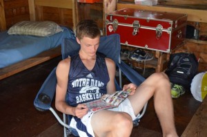 Magazines and books are a great thing to send along with your child to camp.