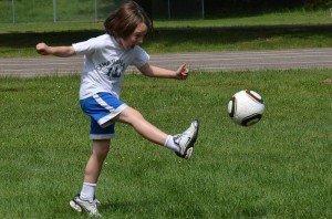 Soccer at Camp Highlands