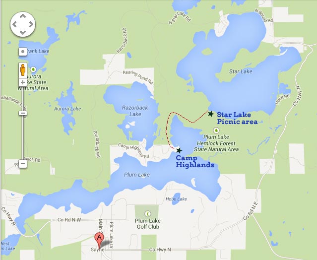 A great little hike around Back Bay to Star Lake